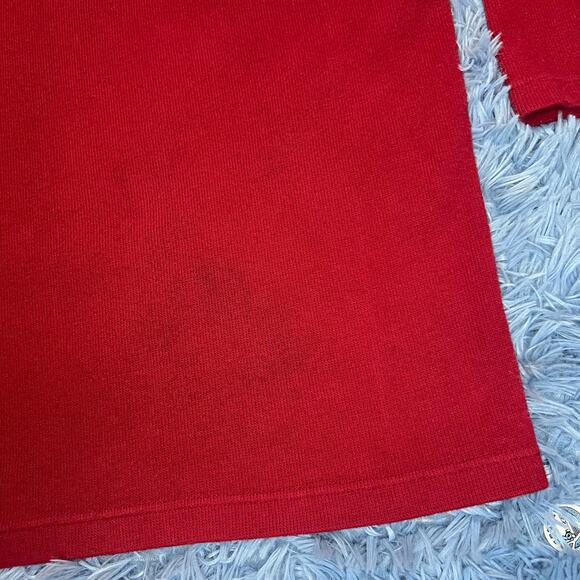 VINTAGE Harvard Logo V Neck Pullover Sweater Size XL Unisex Casual College - Picture 9 of 13